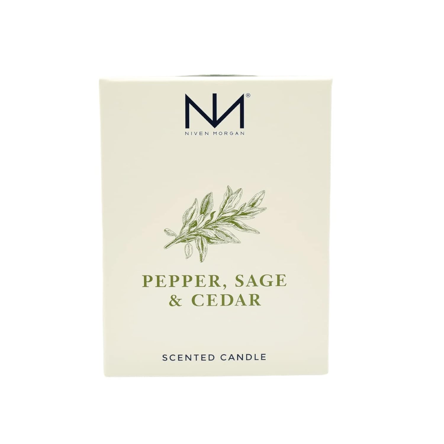 Niven Morgan Pepper, Sage and Cedar Scented Candle 11 oz