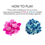 Gender Reveal Games Ideas Gender Reveal Balloon Dart Games For Party Supplies Pack Powder