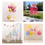 2 Sets Of Balloon Stand Kits 28'' Balloon Arch Kit With Base, Reusable