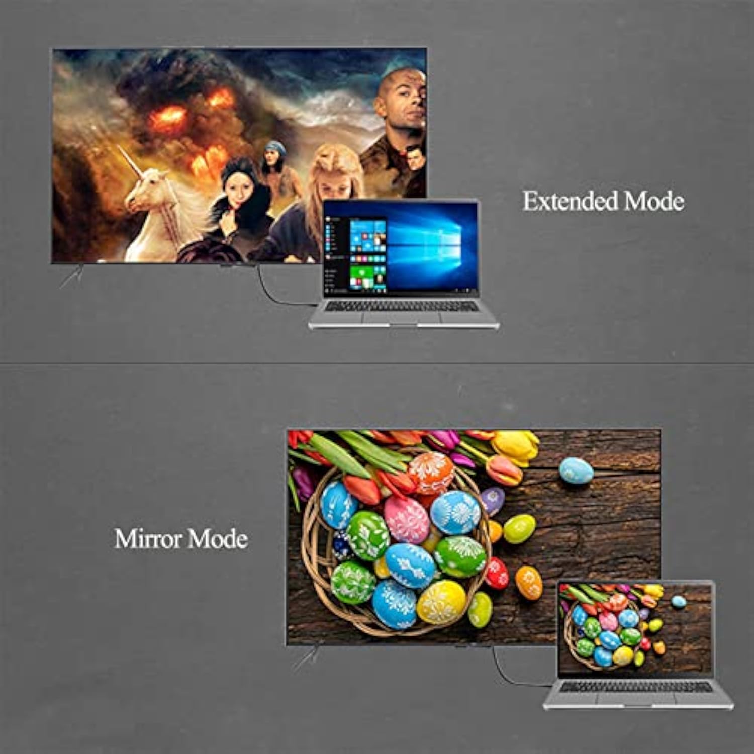 Display Port To Hdmi Cable, Gold Plated Displayport To Hdmi Cable 6 Feet(Male