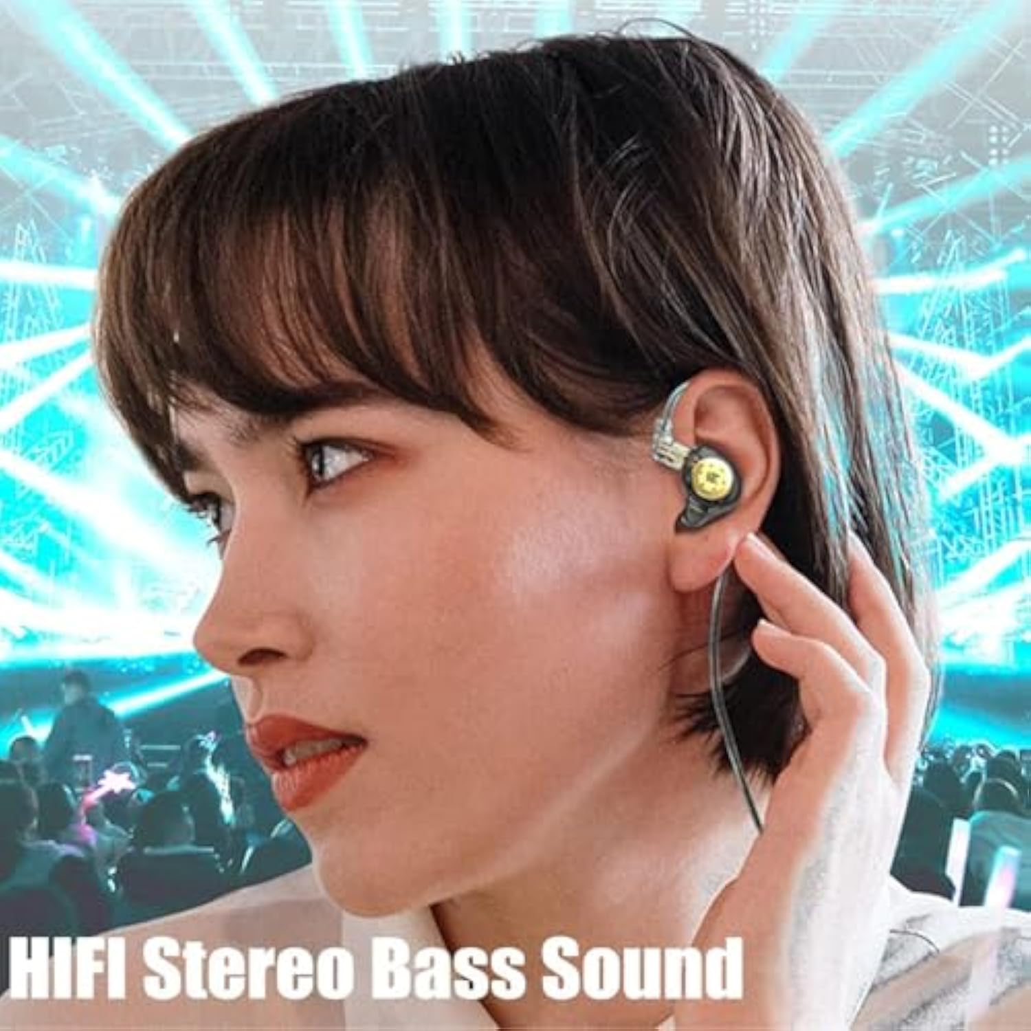 Kz Edx Pro In Ear Monitor Headphones Kz Iem Earphones Dual Dd Hifi Stereo Soun