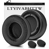 Virtuoso Xt Earpads - Compatible With Virtuoso Rgb Wireless Se Gaming Headset, With Microphone Foam I Thicker Memory Foam Replacement Ear Cushion (Hybrid Velour)