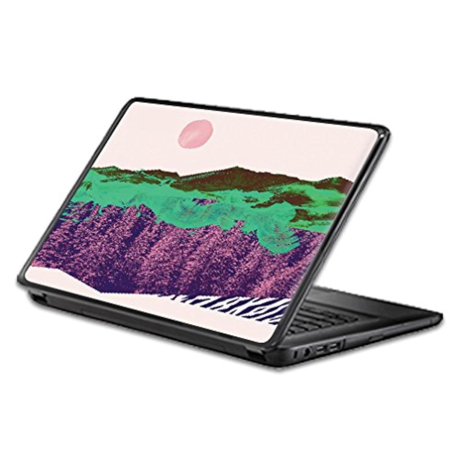 Universal 13" Laptop Skin - Lost Track | Protective, Durable, And Unique Vinyl Decal Wrap Cover | Easy To Apply, Remove, And Change Styles | Made In The Usa