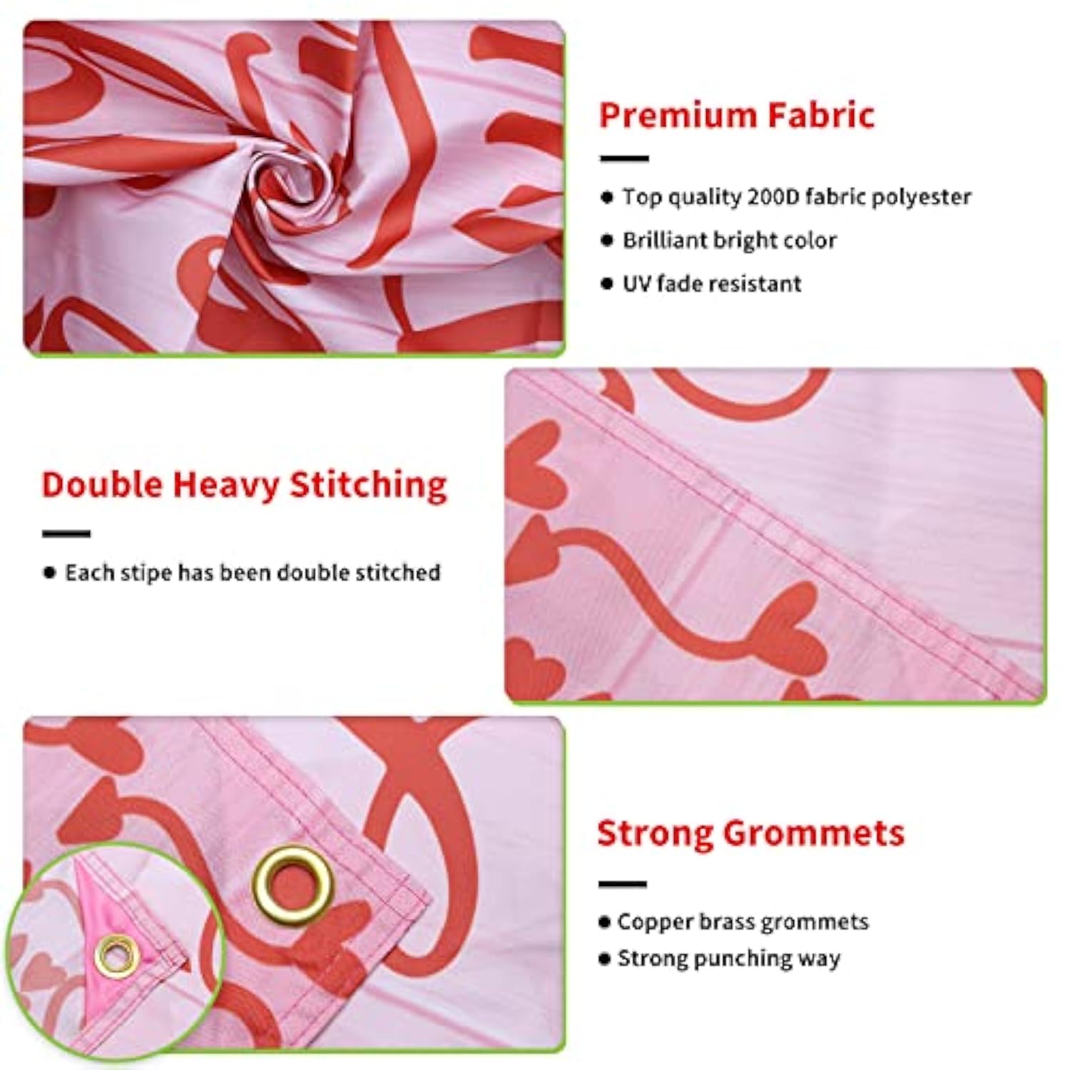 Valentines Day Door Cover 6X2.9 Ft Banner Valentine Door Decorations L