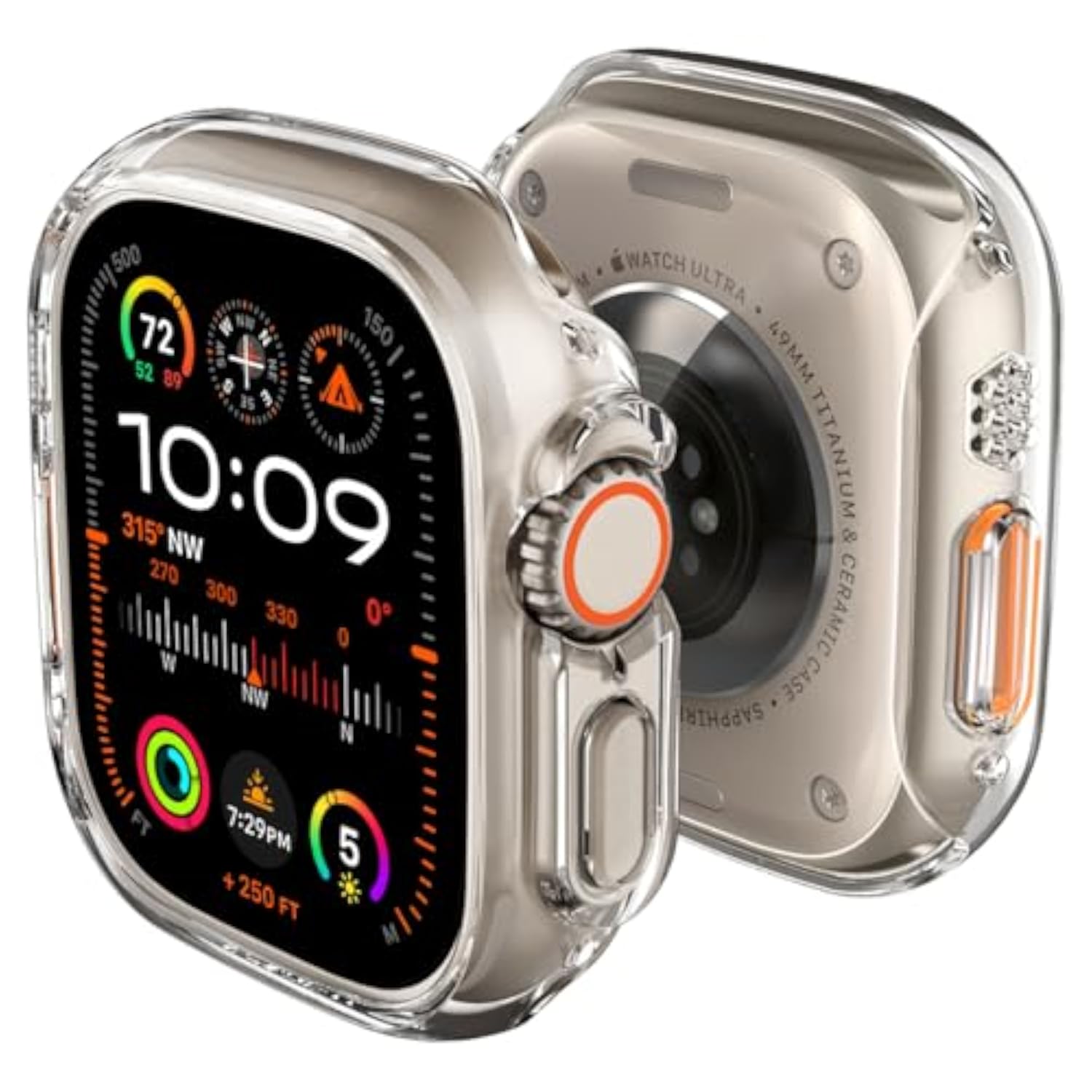 Spigen Thin Fit Case for Apple Watch Ultra 1, 2, and 3 Series 49mm