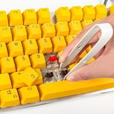 Stainless Steel Switch Puller/Key Caps Remover For Mechanical Keyboards - Ergonomic Metal Tool For Hot-Swappable Switch Removal