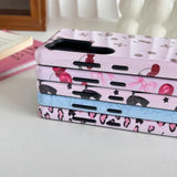 Case For Samsung Galaxy S25 Ultra, Cute Pink Bow Cherry Print Aesthetic Trendy Pattern For Women Girls Slim Durable Bumper Shockproof For Samsung Galaxy S25 Ultra Case, Pink Ribbon/Glossy