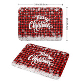 Christmas Dish Drying Mats For Kitchen Counter 18"X24" Merry Christmas Snowflake Microfiber Reversible Drying Mat Kitchen Accessories Christmas Dish Drainer Pad For Coffee Bar Tableware Protector