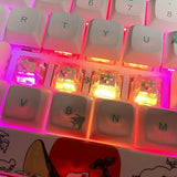 Gateron G White Pro 3.0 Switches,5-Pin Pre Lubed Rgb Smd Linear Switches For M