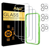 3-Pack Screen & 3-Pack Camera Protector for iPhone 16 Pro [6.3"], 9H Glass, Case Friendly