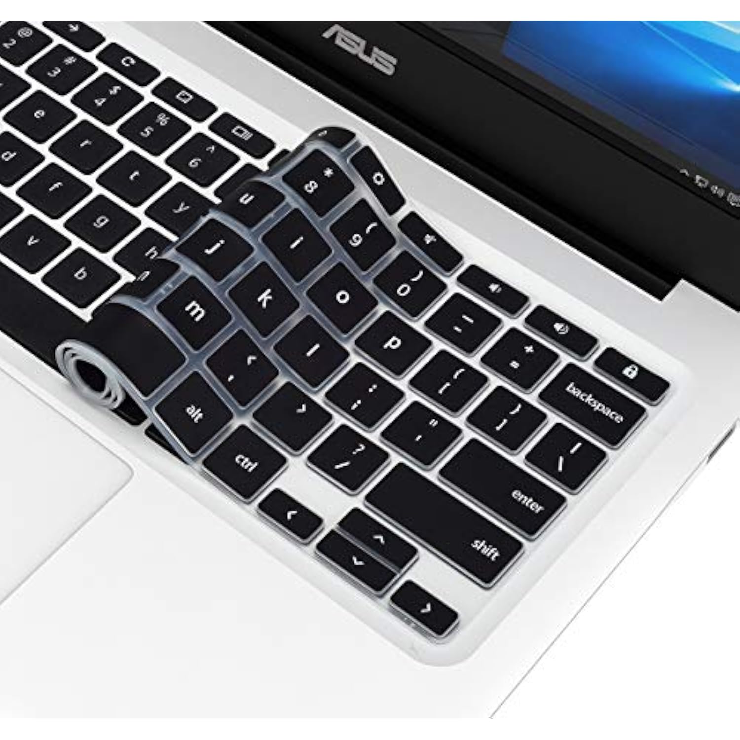 Keyboard Cover For Asus Chromebook Flip C434 2 In 1 Laptop, Asus C302Ca/C423Na