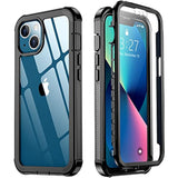 For Iphone 13 Case, [360 Full Body] [Heavy Duty Protection] With Built-In Screen Protector Tough Rugged 12 Ft Dropproof Shockproof Dust-Proof Bumper Case For Iphone 13 Phone Case 6.1 Inch