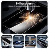 Privacy Screen Protector For Samsung Galaxy S25/S24, Double Shatterproof Anti-Spy Tempered Glass Film, [Impact- Private Protection][Anti-Scratch][9H Hardness]- 3 Pack