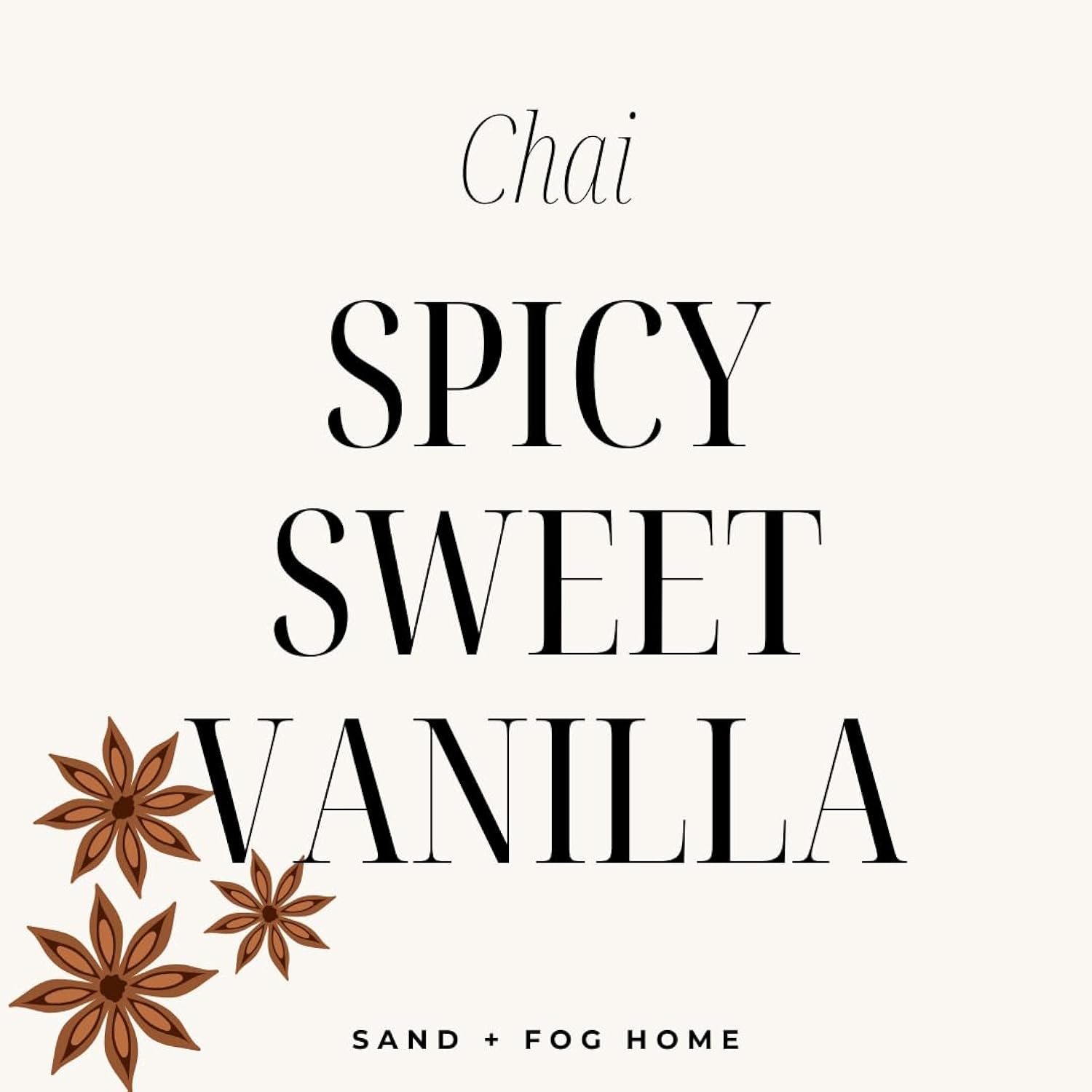 Scented Candle - Chai - Additional Scents And Sizes – 100% Cotton Lead-Free Wick - Luxury Air Freshening Jar Candles - Perfect Home Décor For Your Cocktail Table – 34 Oz