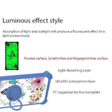 For Ans P550 Case Compatible For Ans Artia Sp555D Phone Case Cover [With Tempered Glass Screen Protector][Hard Pc + Soft Silicone][Ring Support] [Luminous Effect] Ygl-Lhd