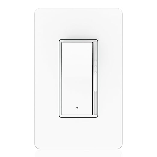 Digital LED Dimmer Light Switch Single Pole 3 Way 300W LED CFL 700W Incandescent White Wall Plate