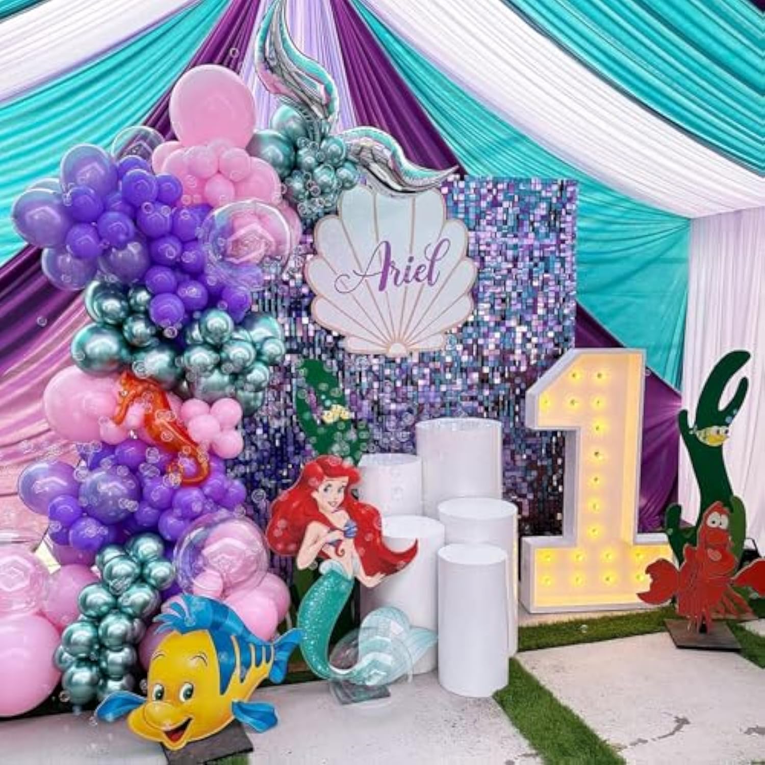 Pink Latex Balloon Arch Garland Kit, 102Pcs 18In 12In 10In 5In For Baby Shower Wedding Birthday Princess Pink Theme Anniversary Celebration Decoration