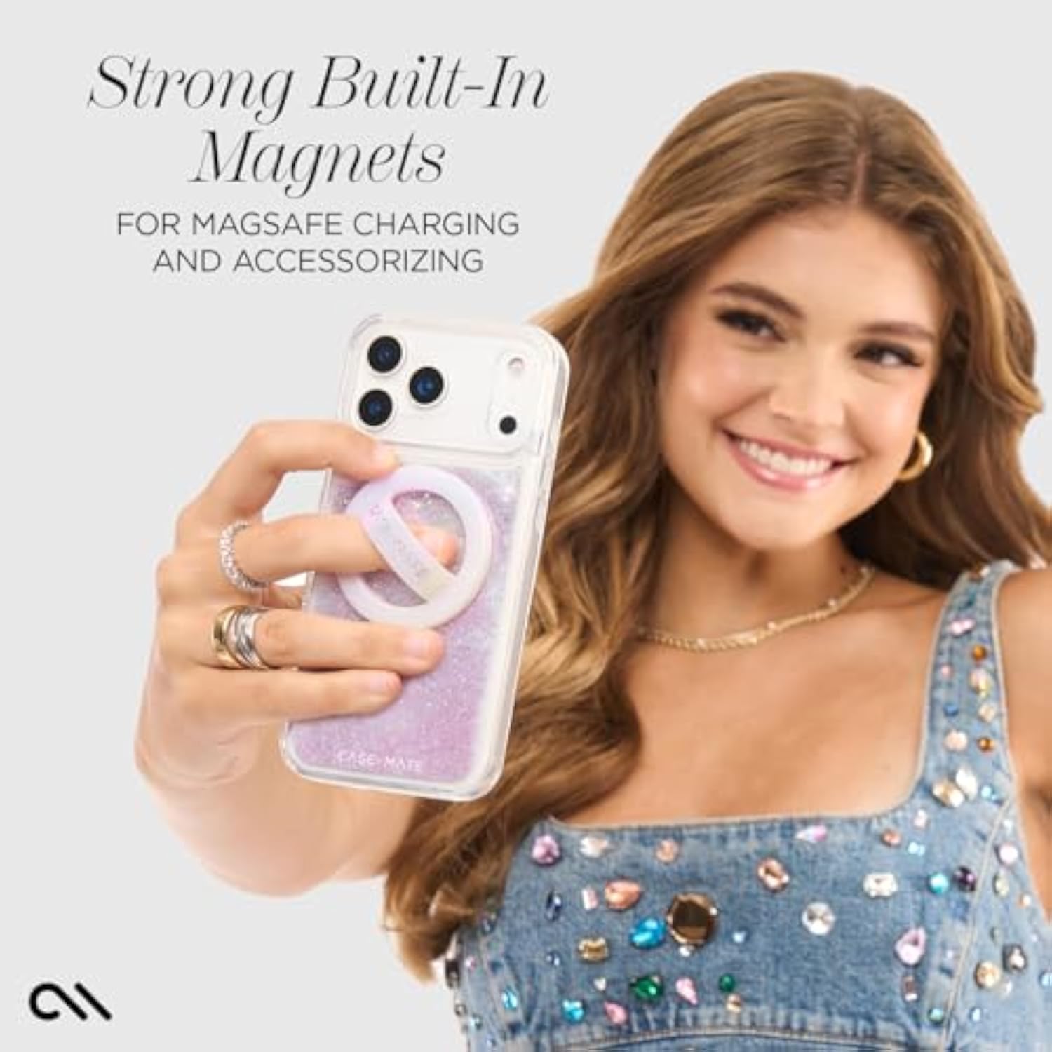 Iridescent Waterfall Case for iPhone 17 Pro - Slim and Protective