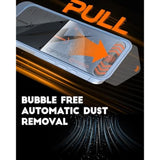 2Pcs Chubbyshield Ultra For Iphone 16 Pro Max Hd Tempered Glass Screen Protector, Ultra-Easy Install Box, Auto Dust-Elimination & Bubble Free