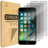 [3-Pack] Privacy Screen Protector Compatible With Iphone 7 Plus/Iphone 8 Plus [Tempered Glass] [Anti Spy] Screen Protector With Replacement