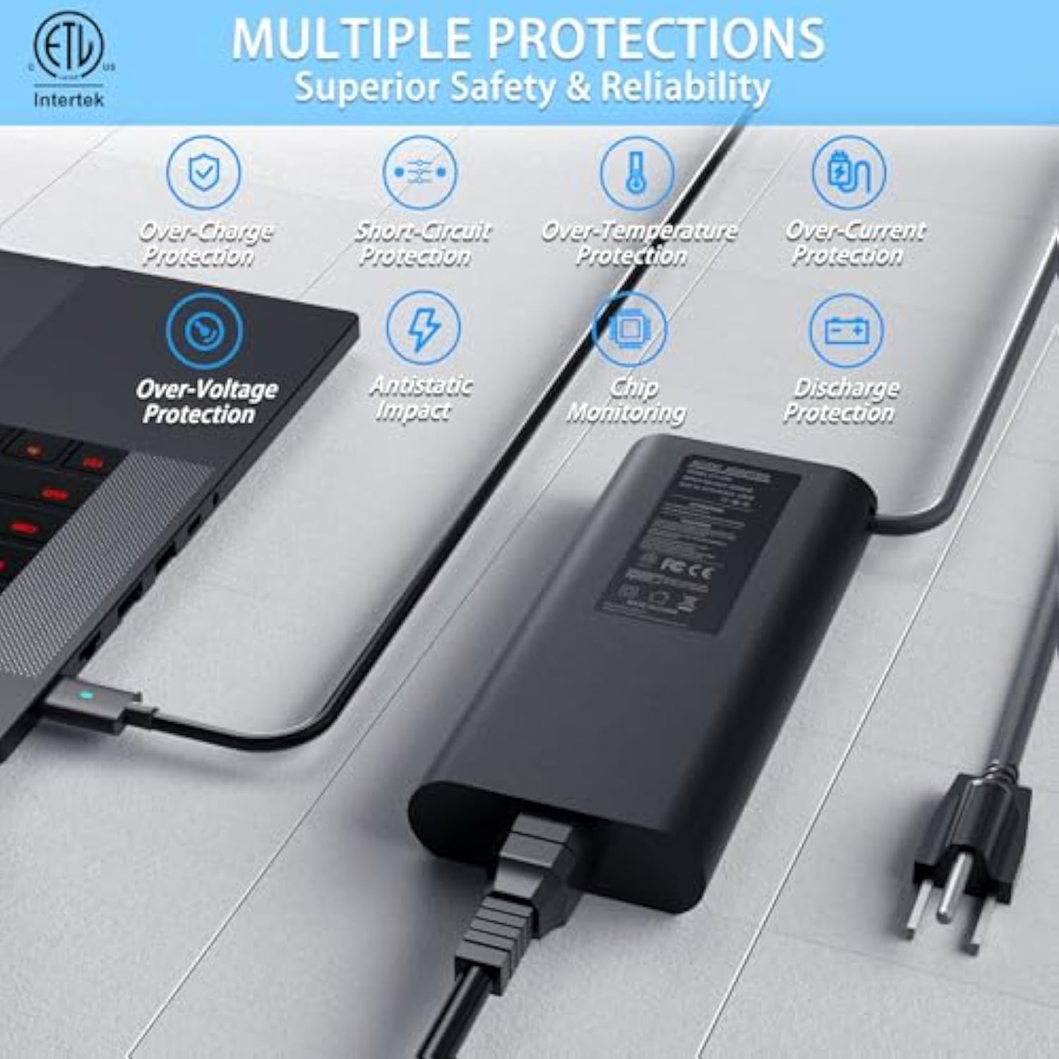 For Dell 130W Laptop Charger Usb C, Dell Laptop Charger For Xps 15 9500 9510 9