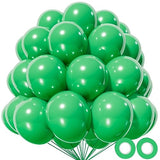 Green Balloons 12 inch, 110pcs Latex Party Balloons Helium Quality for Birthday Graduation Baby Shower Valentines Christmas Wedding Party Decorations (Green)