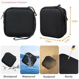 Carrying Case For Netgear Nighthawk M6/ M6 Pro/ M7 Pro/ M5 5G Mobile Hotspot Router, Portable Wireless Wifi Travel Hotspot Router Storage Holder, Extra Mesh Pocket Fits Cable, Black