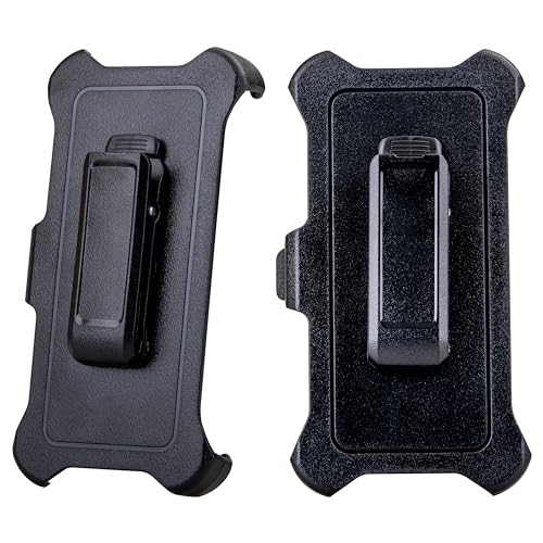 2 Pack Replacement Belt Clip Holster for Apple iPhone 16 Pro Max OtterBox Defender Series Case