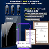 3 Pack Privacy Screen and Camera Glass Protectors for Samsung S25