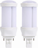 GX23 LED Bulbs 2 Pack 9W 900 Lumens 6000K Cool White Plug and Play PLS-13W Replacement