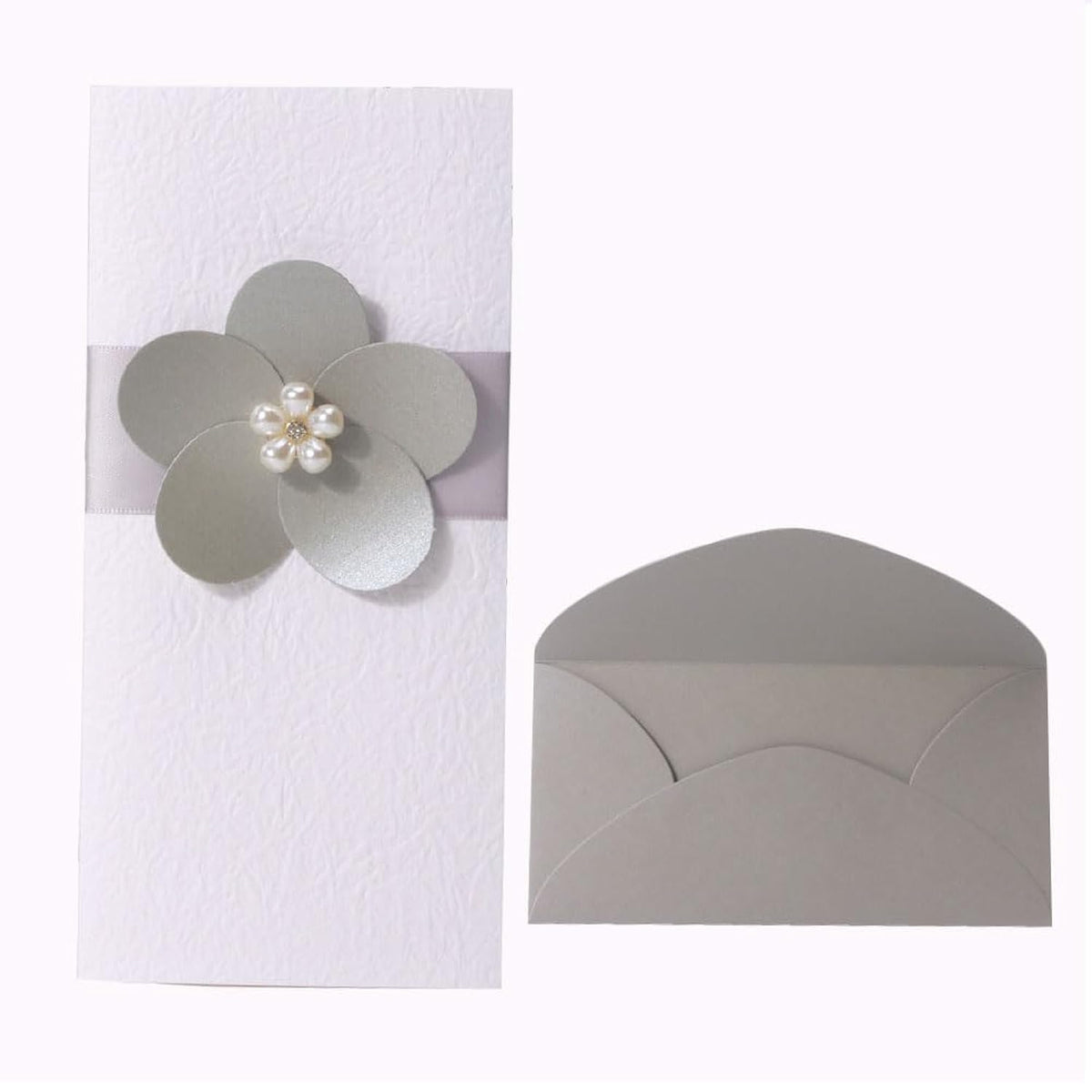 Thank You Cards With Envelopes,Thank You Notes For Wedding,Greeting, Happy Holidays, Business, Baby Shower (Silver)