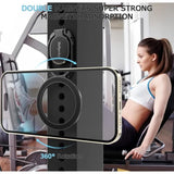 Magnetic Phone Ring Holder With Magsafe, Double Adjustable Gym Finger Ring Grip, Removable Phone Grip, For , Ipad And Smartphones, Compatible With Magnetic Car Mount (Colorful)