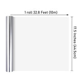 Matte Metal Silvery Wrapping Paper, Solid Color Paper,Gift Wrapping Paper,Perfect For Wedding,Valentine'S Day,Birthday, Christmas,Baby Shower,Diy Bouquet (17 Inches X 32.8 Feet)