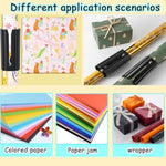 Wrapping Paper Cutter,2 Pack Gift Wrap Cutter,Wrapping Paper Cutter Slider,Gift Wrapping Paper Cutter,Christmas Wrapping Paper Cutter,Gift Wrap Cutter Tool For Christmas Paper Cutter,Birthday