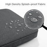 360° Protective Laptop Sleeve Bag For 15.6-16.1 Inch, Portable Bag For Hp Dell Asus Acer Gaming Notebook Computer With Hard Shell Case, Splash-Resistant Case With Accessory Pocket, Grey