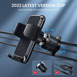 Car Vent Phone Mount [Upgraded Clip], Hands-Free Holder for Smartphones