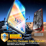 Military-Grade Tempered Glass For Iphone 17 Pro Max Screen Protector[Easy Installation No Bubble] Screen Protector 17 Promax Tempered Glass[Military Shatterproof] Full Coverage 2 Pack