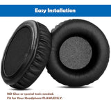 Dt240 Ear Pads Ear Cushions Replacement Compatible With Beyerdynamic Dt240 Dt 240 Dt-240 Pro Headphone Ear Pads With Comfortable Leather And Memory Foam