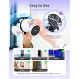 Multi-Surface Suction Mount, Detachable Phone Holder for MagSafe & All Phones