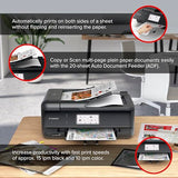Pixma Tr8620A - All-In-One Printer Home Office|Copier|Scanner|Fax|Auto Document Feeder | Photo, Document | Airprint , Android, Black, Works With Alexa