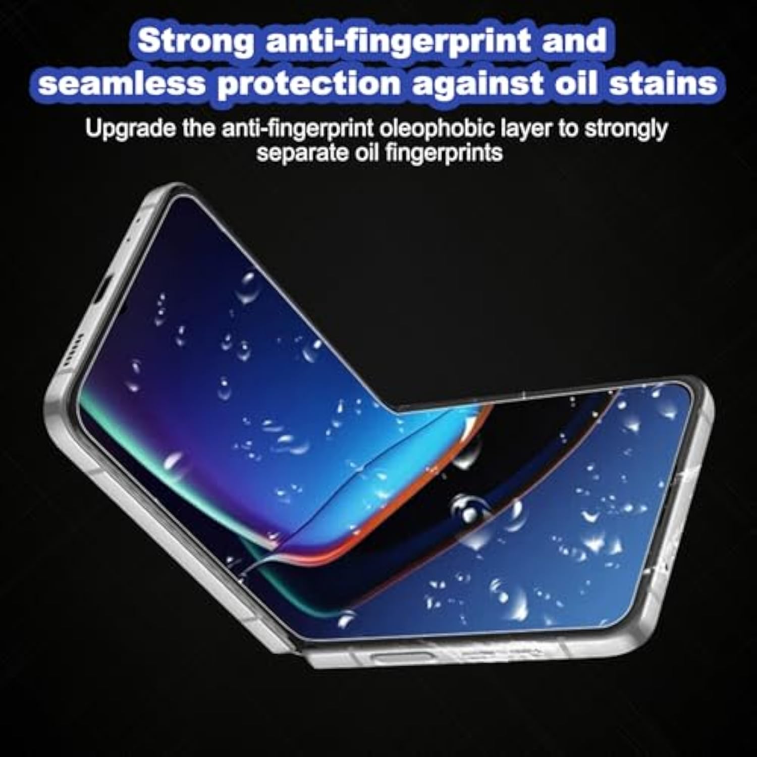 [2+2 Pack Screen Protector For Motorola Razr 2024/Razr 2025 - Hydrogel Film Front And Rear Screens Combination ?High Sensitivity, Not Glass, Hd