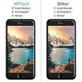 (2 Pack) Tempered Glass For iPhone SE 2020, iPhone 8, iPhone 7, iPhone 6S, iPhone 6 4.7-Inch Screen Protector, Case Friendly, Easy to Install, Bubble