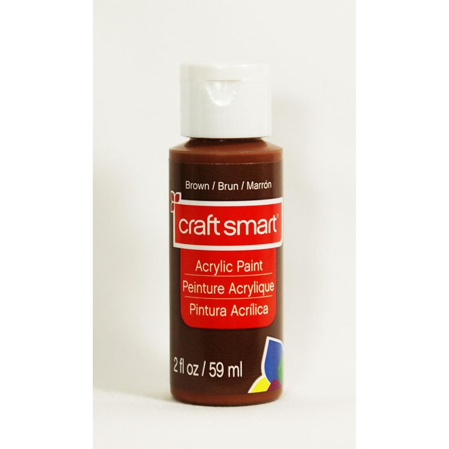 Craft Smart Acrylic Paint 2 Fl.Oz. 1 Bottle Brown