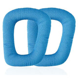 Replacement Ear Pads Compatible With Logitech G930/G430/G432/G332/G35/F450 Headphones, Replacement Ear Pads Made Of Soft Football Net Weaving And Memory Foam (Blue/Woven)