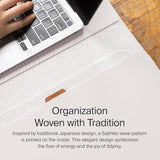 Konmari | Hybrid Laptop Sleeve 14" - Stone