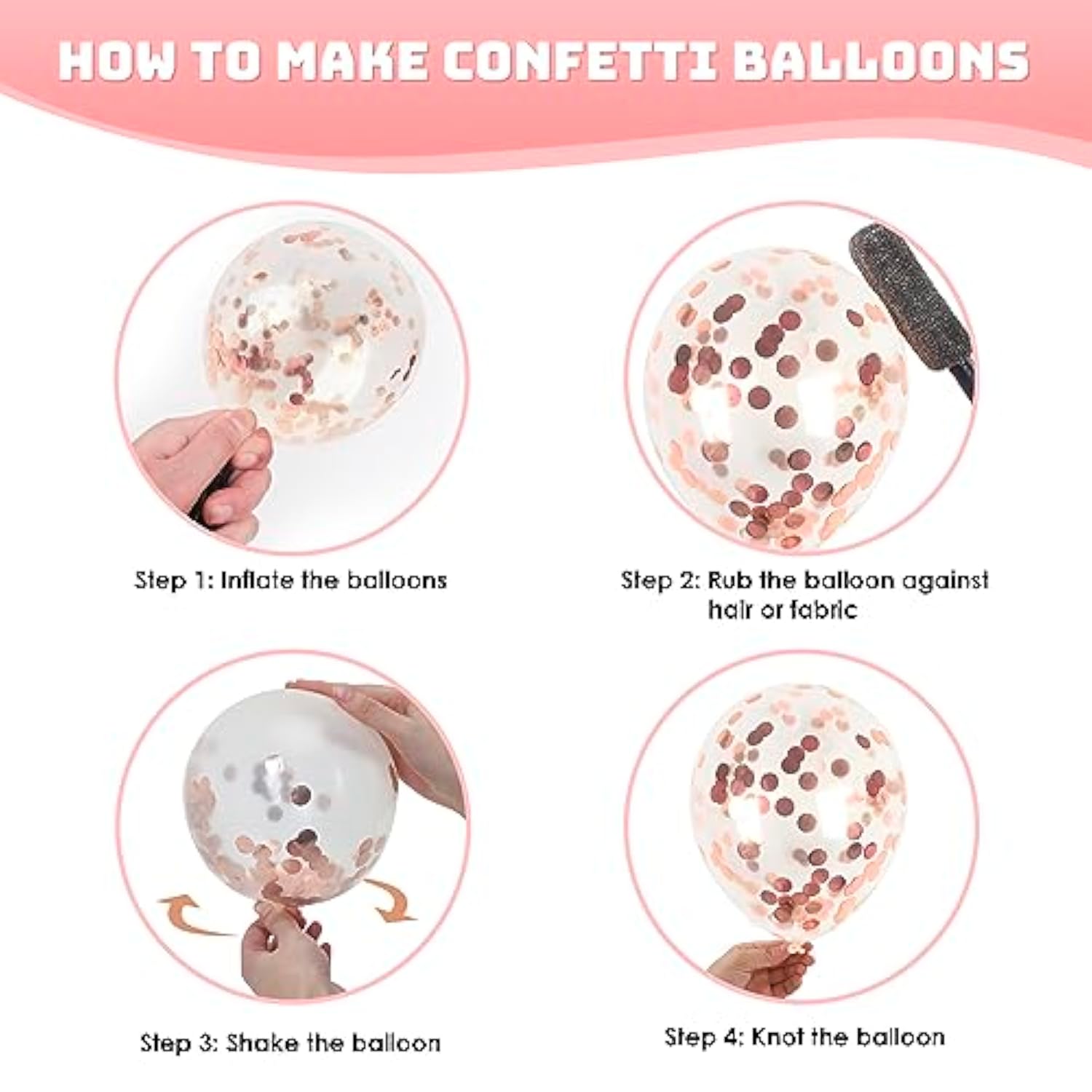 65 Pcs 12 Inches Red And Gold Balloon, Burgundy Party Balloons, Metall