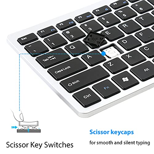Upgraded Pc Computer Laptop Mini Usb Wired Keyboard For Mac And Windows 78 Scissor Keys Small Super Thin Compact Multimedia Keyboard