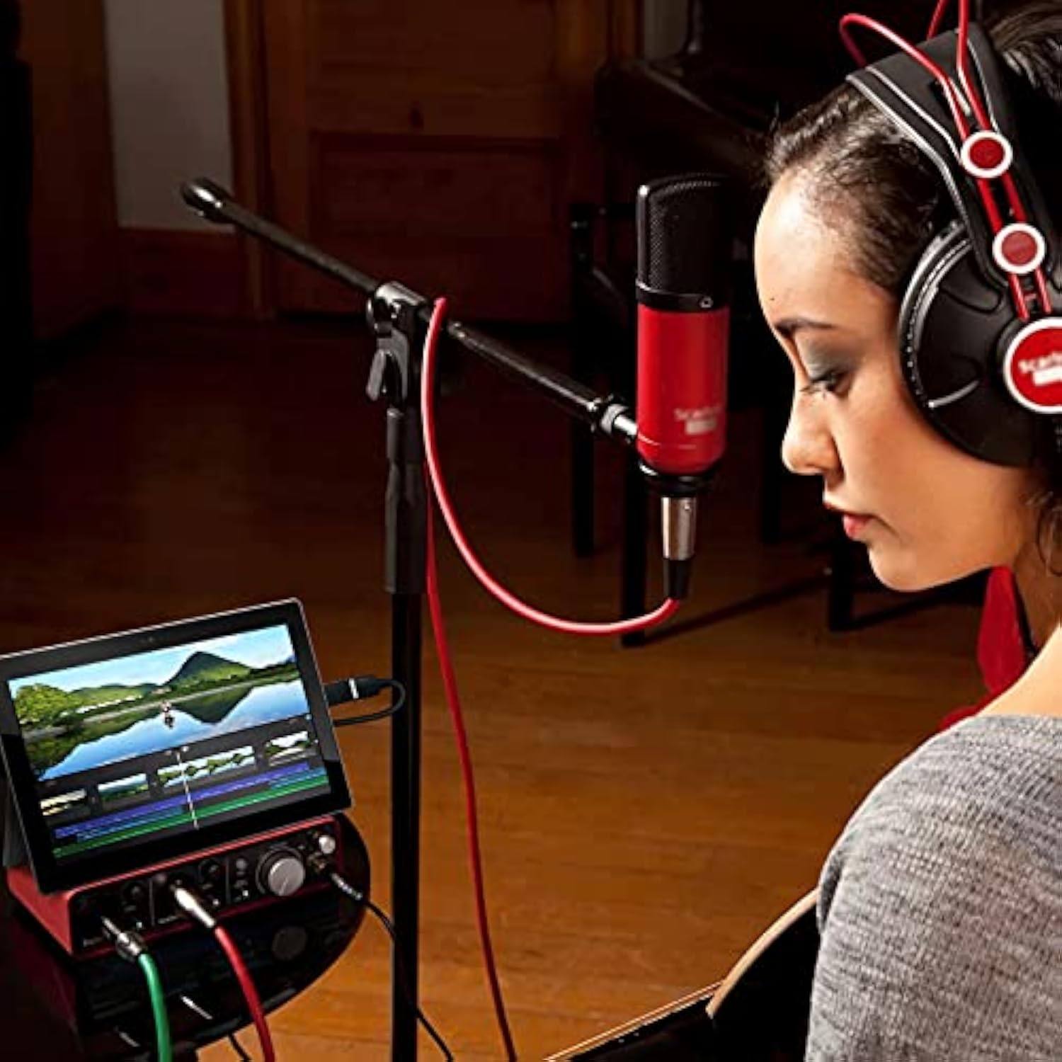 Type C To Usb Cable Compatible With Focusrite Scarlett Solo(3Rd Gen), Scarlett 2I2(3Rd Gen) Usb Audio Interface, With Usb C Male To Usb Female Adapter, 6.6 Ft