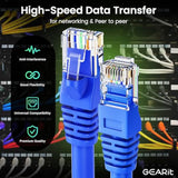 GearIT Cat 6 Ethernet Cable 25 ft (20-Pack) - Cat6 Patch Cable, Cat 6 Patch Ca
