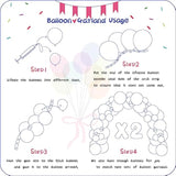 412PCS Pastel Balloon Garland Kit - Assorted Macaron Colors for Any Celebration